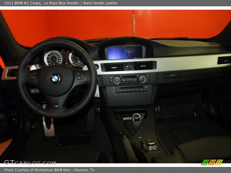 Le Mans Blue Metallic / Black Novillo Leather 2011 BMW M3 Coupe