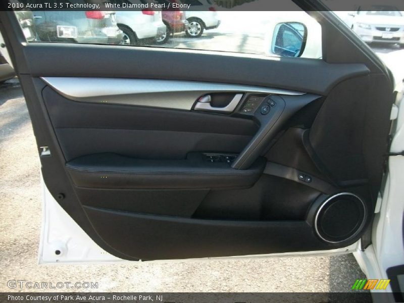 White Diamond Pearl / Ebony 2010 Acura TL 3.5 Technology
