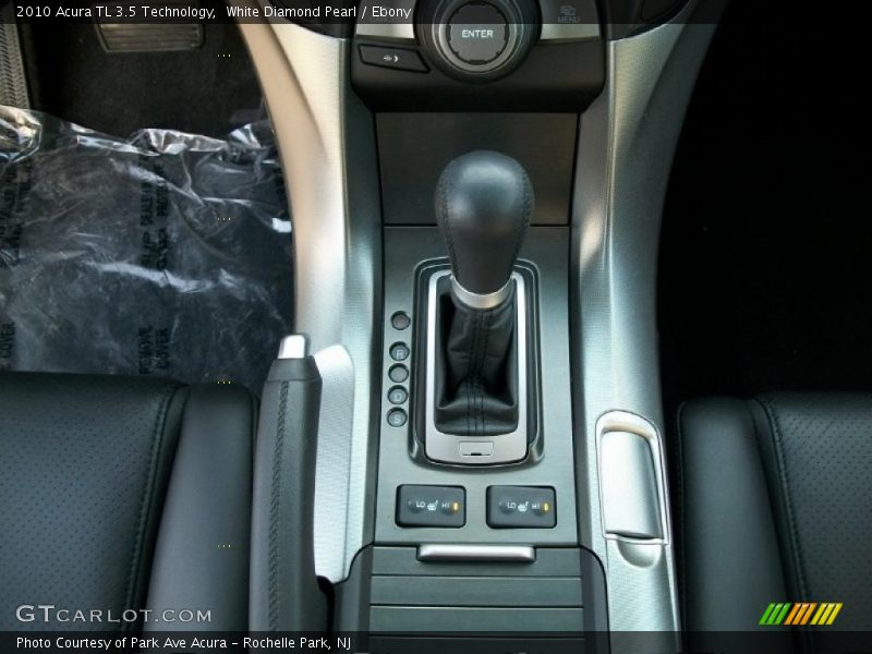White Diamond Pearl / Ebony 2010 Acura TL 3.5 Technology