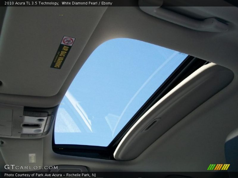 White Diamond Pearl / Ebony 2010 Acura TL 3.5 Technology