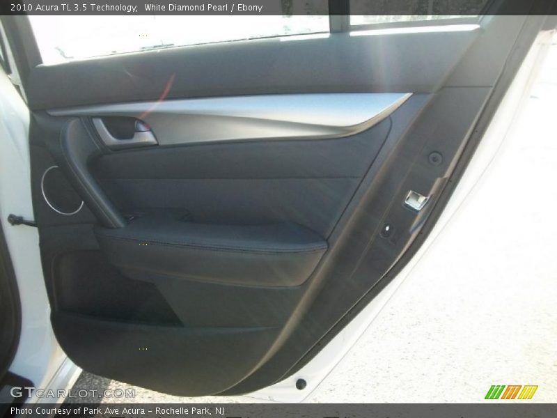 White Diamond Pearl / Ebony 2010 Acura TL 3.5 Technology