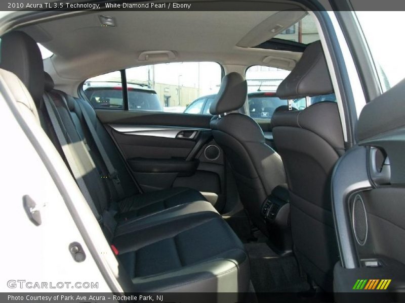 White Diamond Pearl / Ebony 2010 Acura TL 3.5 Technology