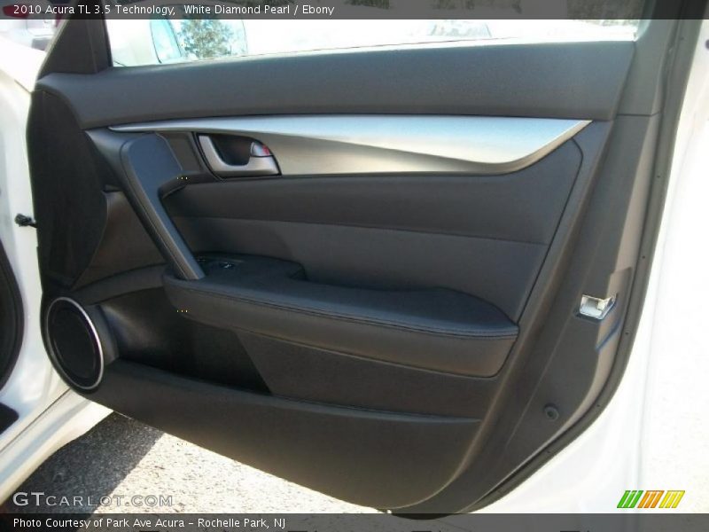 White Diamond Pearl / Ebony 2010 Acura TL 3.5 Technology