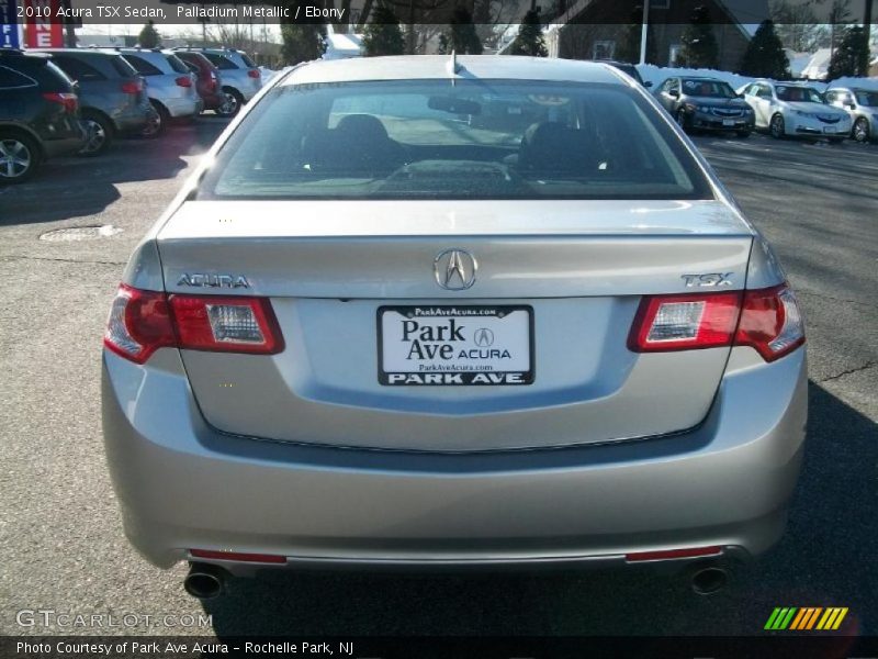 Palladium Metallic / Ebony 2010 Acura TSX Sedan