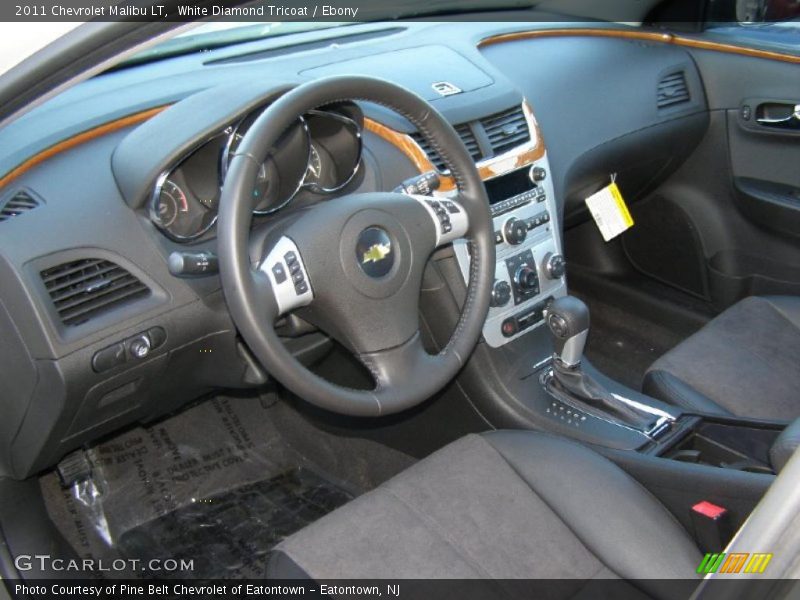 Ebony Interior - 2011 Malibu LT 