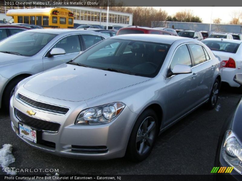 Silver Ice Metallic / Ebony 2011 Chevrolet Malibu LT