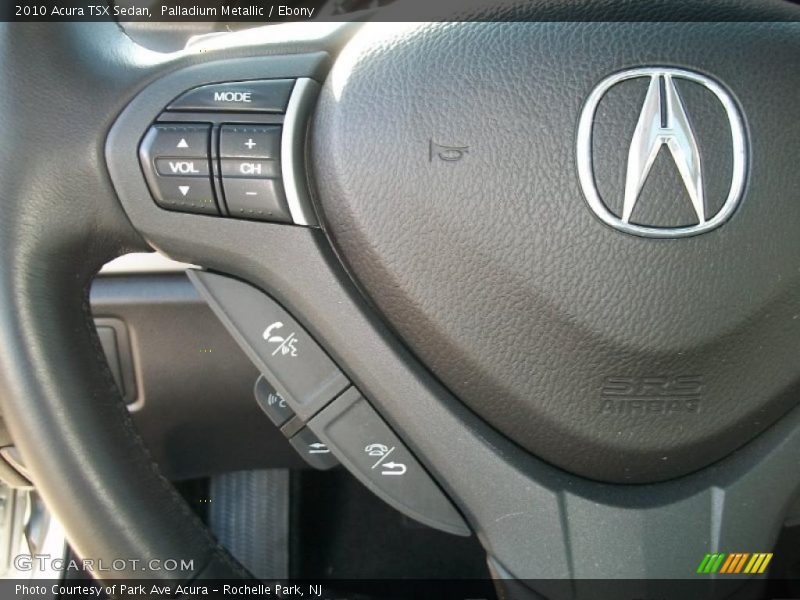 Palladium Metallic / Ebony 2010 Acura TSX Sedan