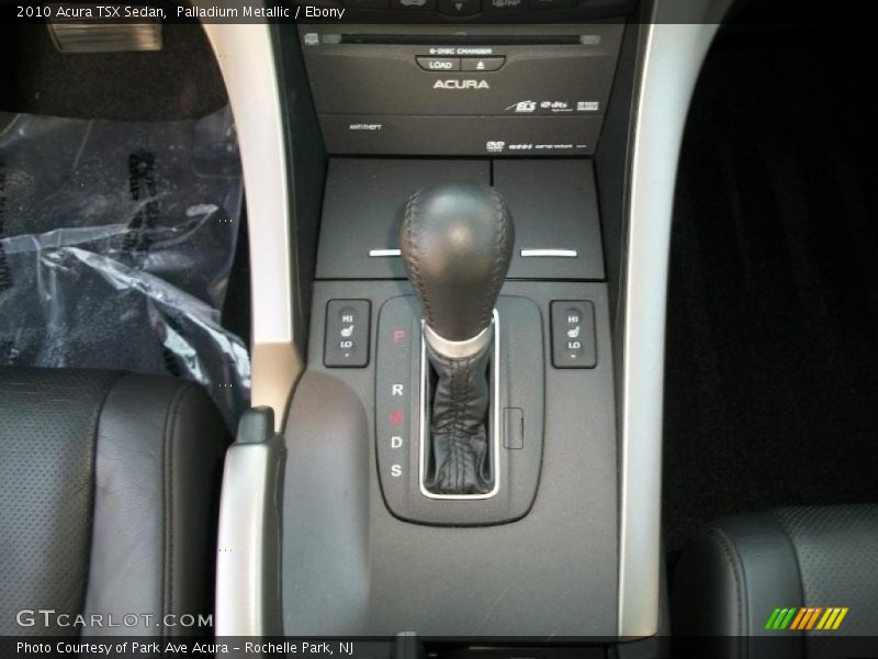Palladium Metallic / Ebony 2010 Acura TSX Sedan