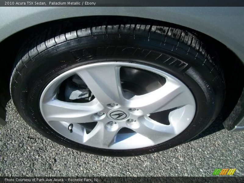 Palladium Metallic / Ebony 2010 Acura TSX Sedan