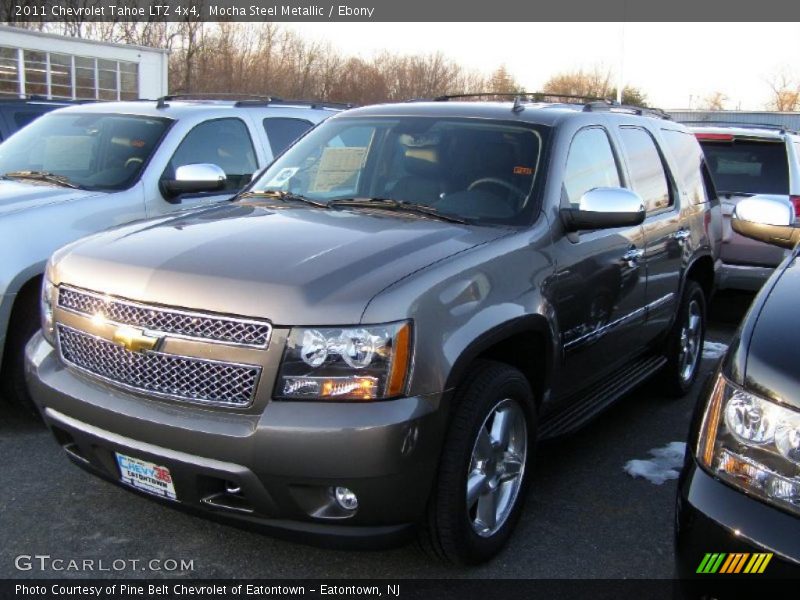 Mocha Steel Metallic / Ebony 2011 Chevrolet Tahoe LTZ 4x4