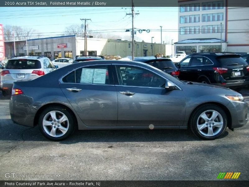 Polished Metal Metallic / Ebony 2010 Acura TSX Sedan
