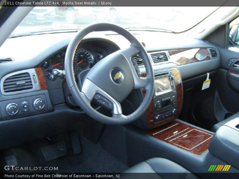 Mocha Steel Metallic / Ebony 2011 Chevrolet Tahoe LTZ 4x4