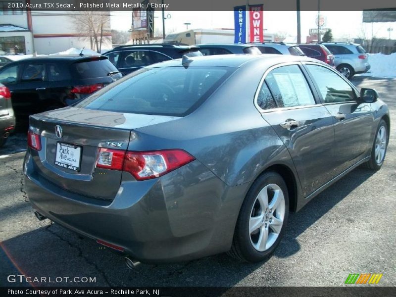 Polished Metal Metallic / Ebony 2010 Acura TSX Sedan