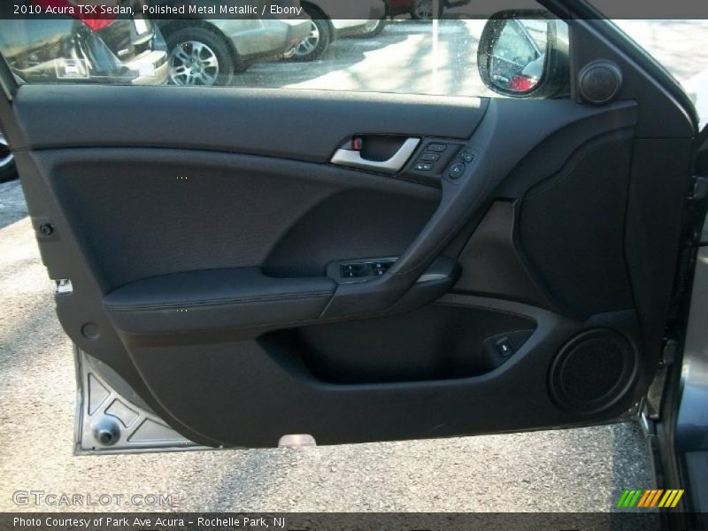 Polished Metal Metallic / Ebony 2010 Acura TSX Sedan