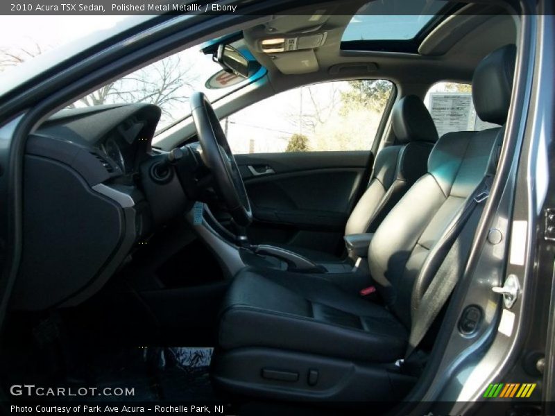 Polished Metal Metallic / Ebony 2010 Acura TSX Sedan
