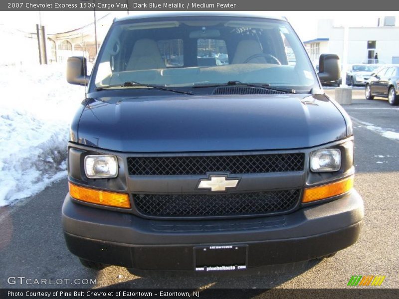 Dark Blue Metallic / Medium Pewter 2007 Chevrolet Express 1500 Cargo Van
