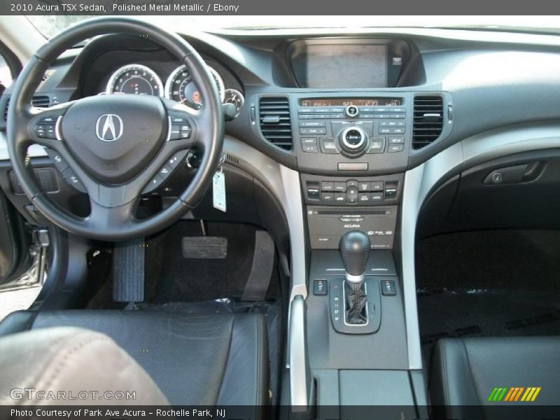 Polished Metal Metallic / Ebony 2010 Acura TSX Sedan