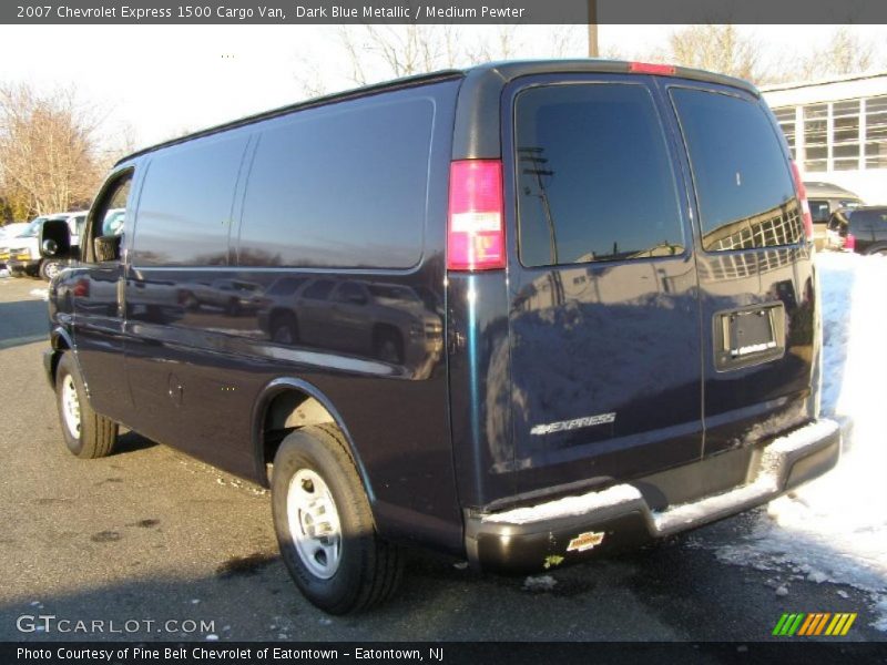 Dark Blue Metallic / Medium Pewter 2007 Chevrolet Express 1500 Cargo Van