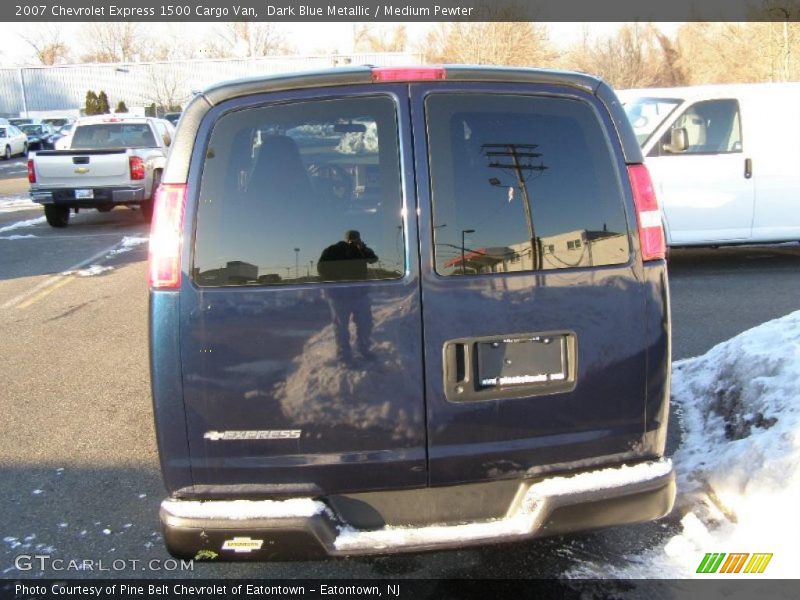 Dark Blue Metallic / Medium Pewter 2007 Chevrolet Express 1500 Cargo Van