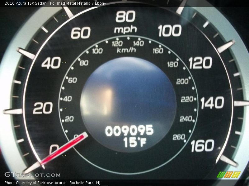 Polished Metal Metallic / Ebony 2010 Acura TSX Sedan