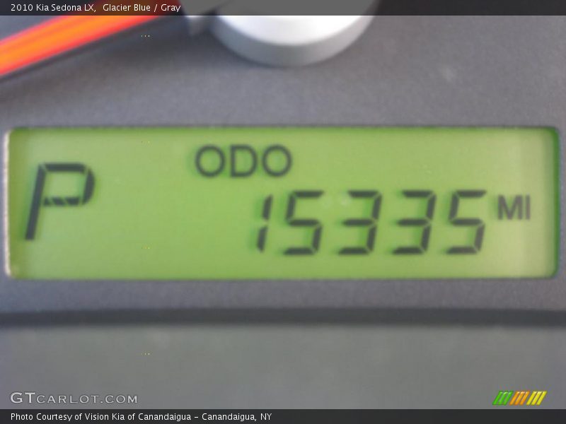 Glacier Blue / Gray 2010 Kia Sedona LX