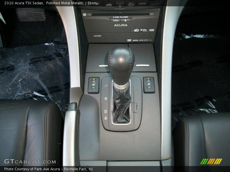 Polished Metal Metallic / Ebony 2010 Acura TSX Sedan