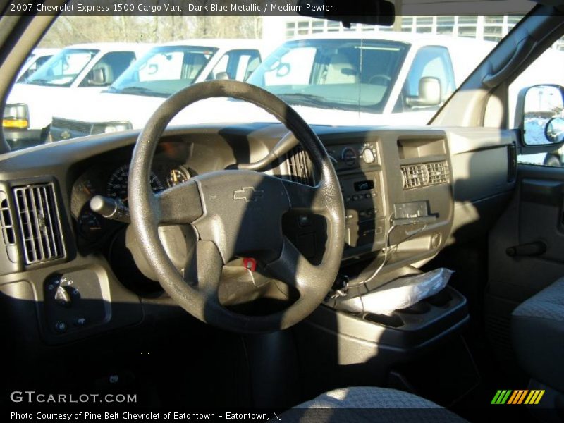 Dark Blue Metallic / Medium Pewter 2007 Chevrolet Express 1500 Cargo Van