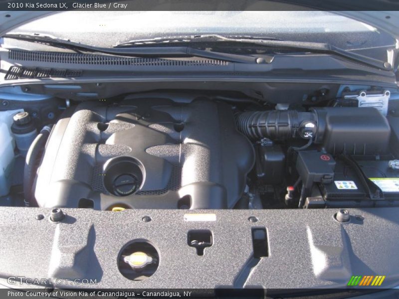 Glacier Blue / Gray 2010 Kia Sedona LX