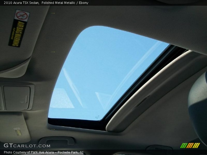 Polished Metal Metallic / Ebony 2010 Acura TSX Sedan