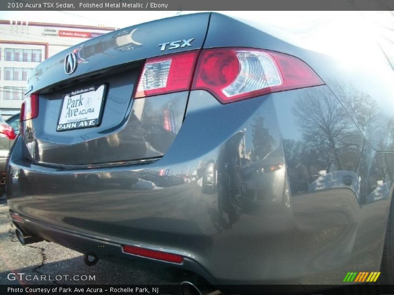 Polished Metal Metallic / Ebony 2010 Acura TSX Sedan