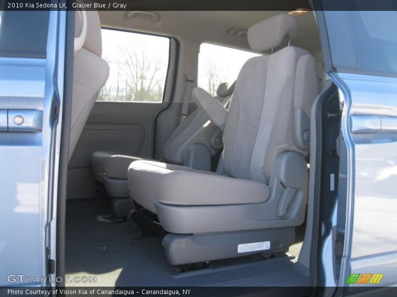 Glacier Blue / Gray 2010 Kia Sedona LX