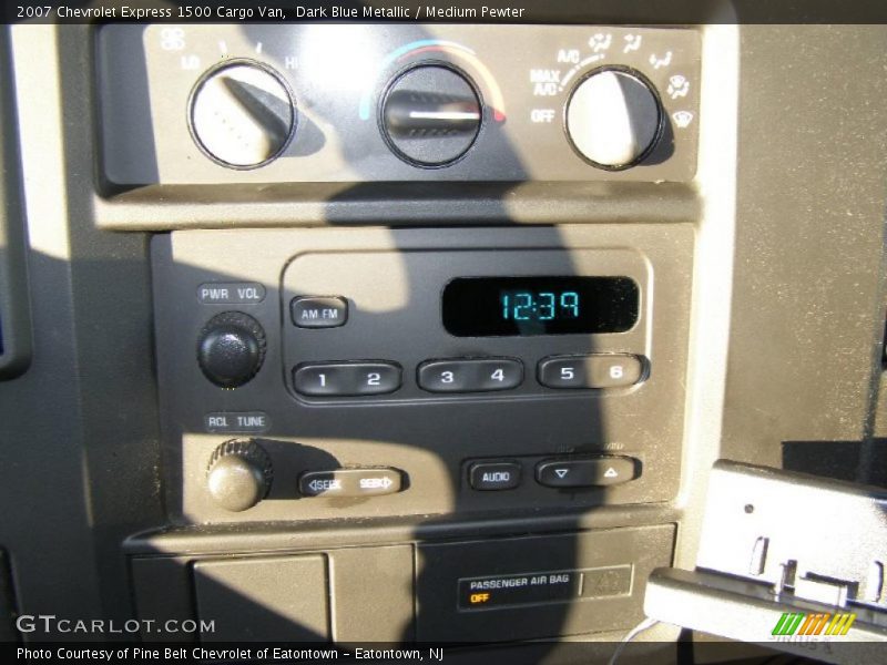 Dark Blue Metallic / Medium Pewter 2007 Chevrolet Express 1500 Cargo Van