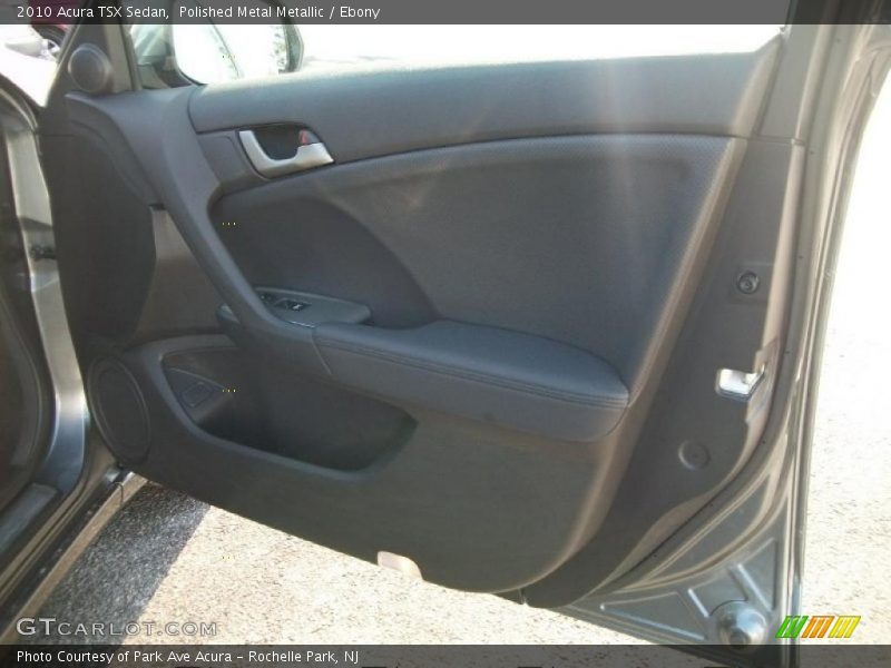 Polished Metal Metallic / Ebony 2010 Acura TSX Sedan