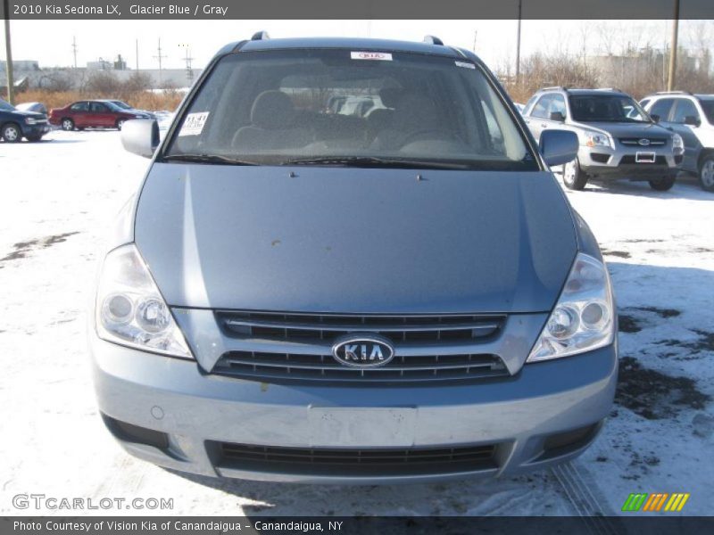 Glacier Blue / Gray 2010 Kia Sedona LX