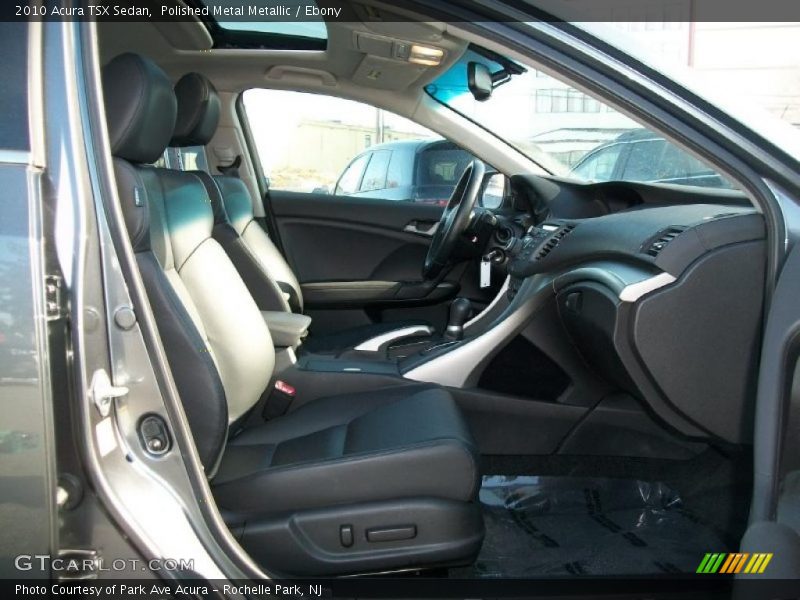 Polished Metal Metallic / Ebony 2010 Acura TSX Sedan