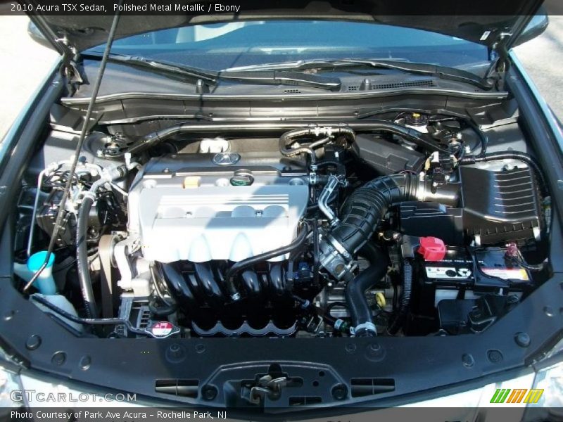 Polished Metal Metallic / Ebony 2010 Acura TSX Sedan