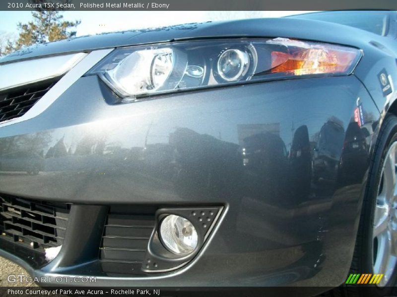 Polished Metal Metallic / Ebony 2010 Acura TSX Sedan