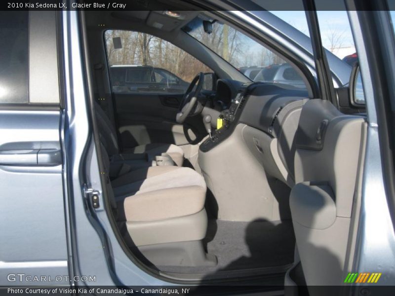 Glacier Blue / Gray 2010 Kia Sedona LX