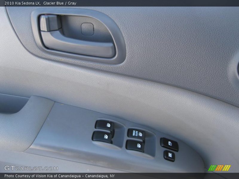 Glacier Blue / Gray 2010 Kia Sedona LX