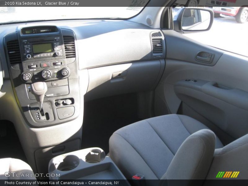 Glacier Blue / Gray 2010 Kia Sedona LX