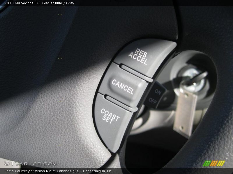 Glacier Blue / Gray 2010 Kia Sedona LX