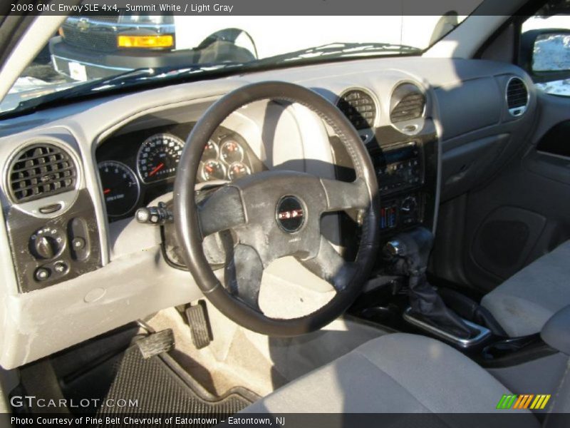 Summit White / Light Gray 2008 GMC Envoy SLE 4x4