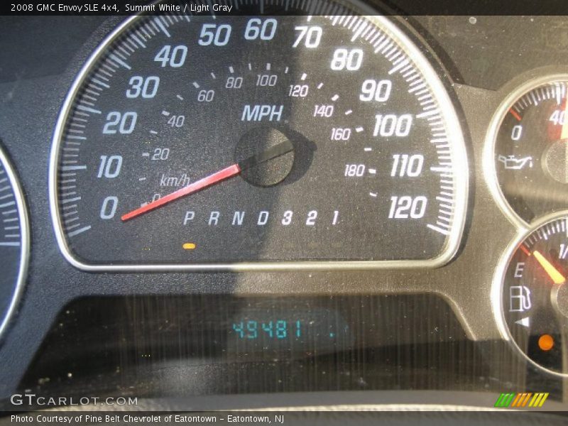 Summit White / Light Gray 2008 GMC Envoy SLE 4x4