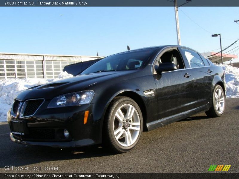 Panther Black Metallic / Onyx 2008 Pontiac G8