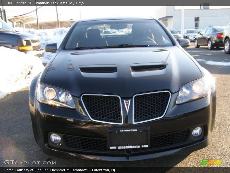 Panther Black Metallic / Onyx 2008 Pontiac G8