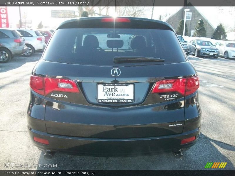 Nighthawk Black Pearl / Ebony 2008 Acura RDX
