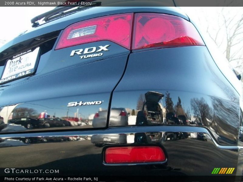 Nighthawk Black Pearl / Ebony 2008 Acura RDX