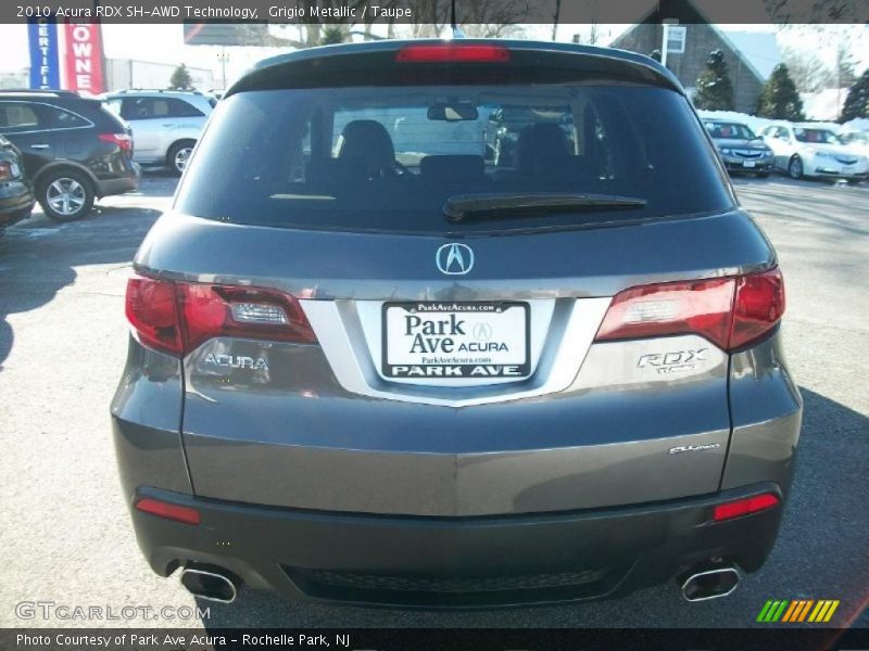 Grigio Metallic / Taupe 2010 Acura RDX SH-AWD Technology