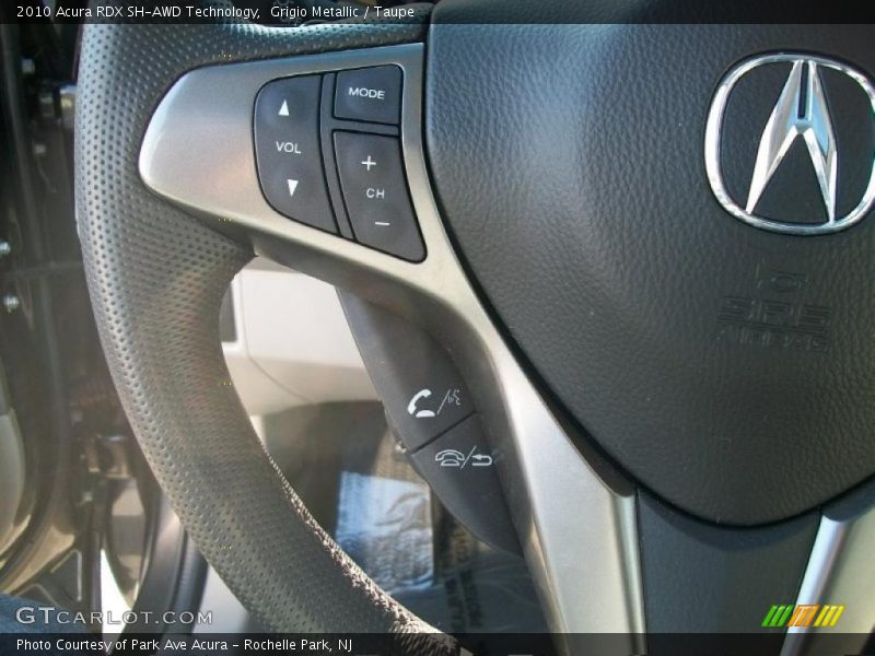 Grigio Metallic / Taupe 2010 Acura RDX SH-AWD Technology