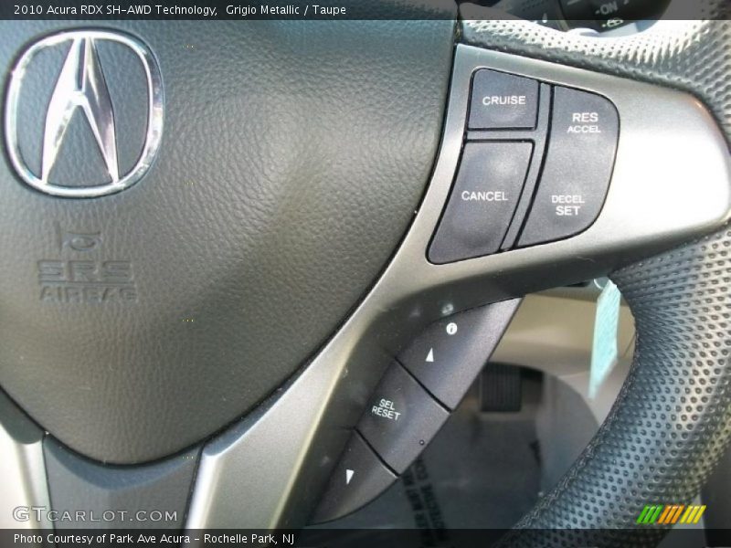 Grigio Metallic / Taupe 2010 Acura RDX SH-AWD Technology